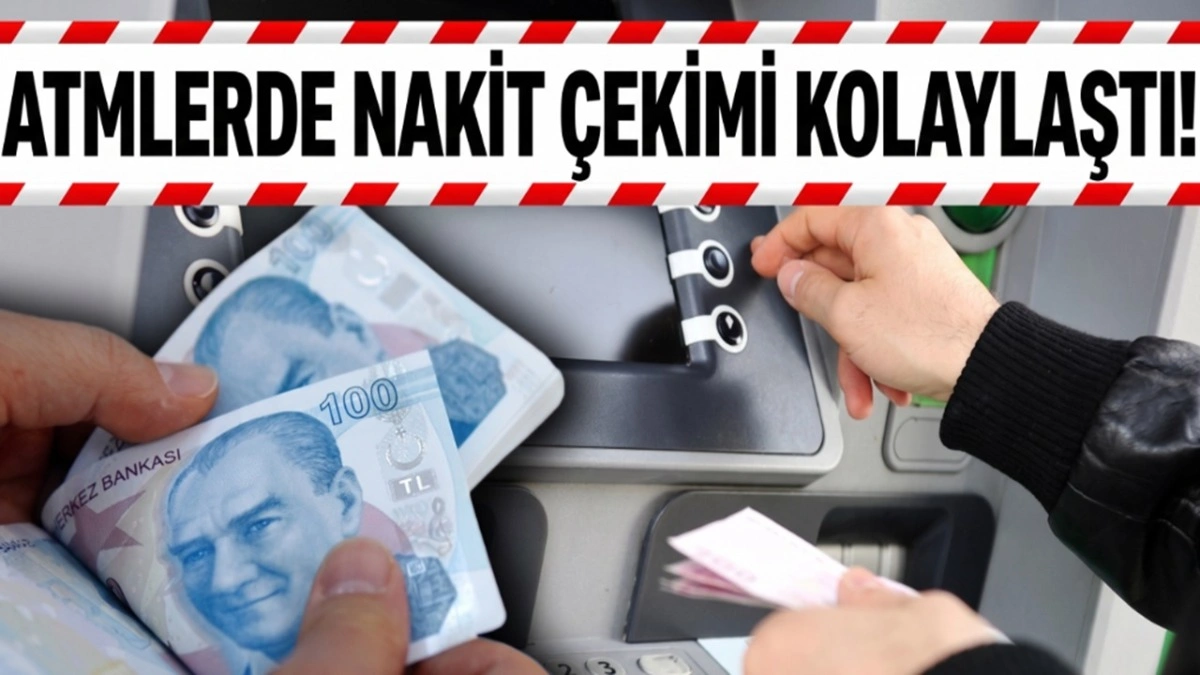 ATM'lerde Temassız Çekim Müjdesi! Akıllı Telefondan Saniyeler İçerisinde Para Çekiliyor - Gündem Haberleri