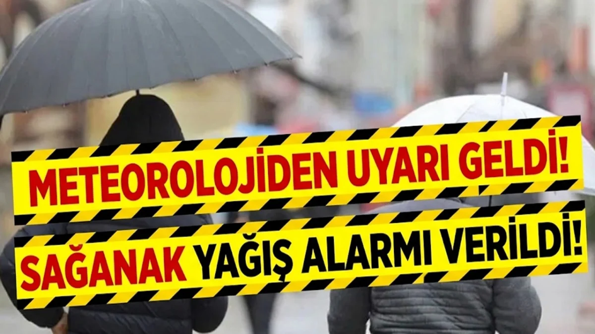 Meteoroloji 6 Şehir İçin Acil Alarm Verdi! İstanbul'da Yağışlar Ne Zaman Bitiyor? - Gündem Haberleri